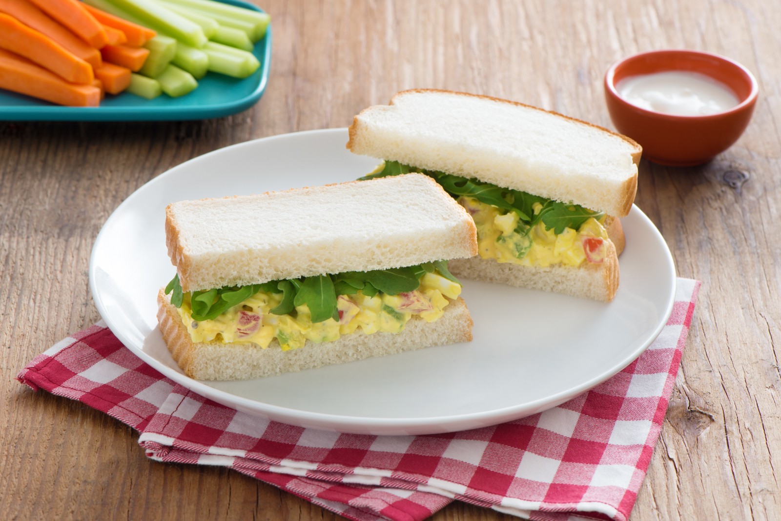 Greek Yogurt Egg Salad Sandwich Dempster's